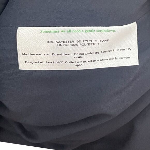 MM LaFleur Maaza Travel Dress Women’s Size 16 Black Office Minimalist Workwear - Picture 7 of 7